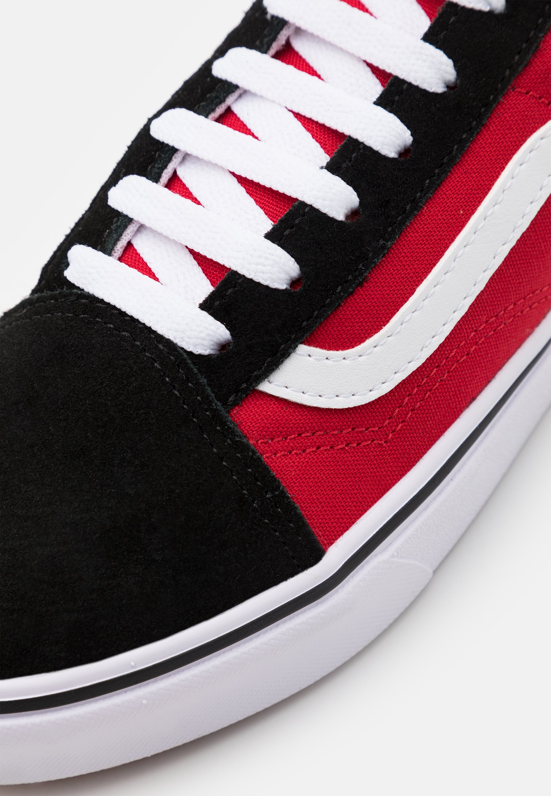 Vans COMFYCUSH OLD SKOOL - Sneakers laag - black/red/Rood - Zalando.nl
