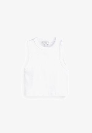 Next, CROPPED RACER TANK - Topp - white
