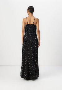TOM TAILOR DENIM AMERICAN NECKLINE MAXI DRESS - Maxikjole - black