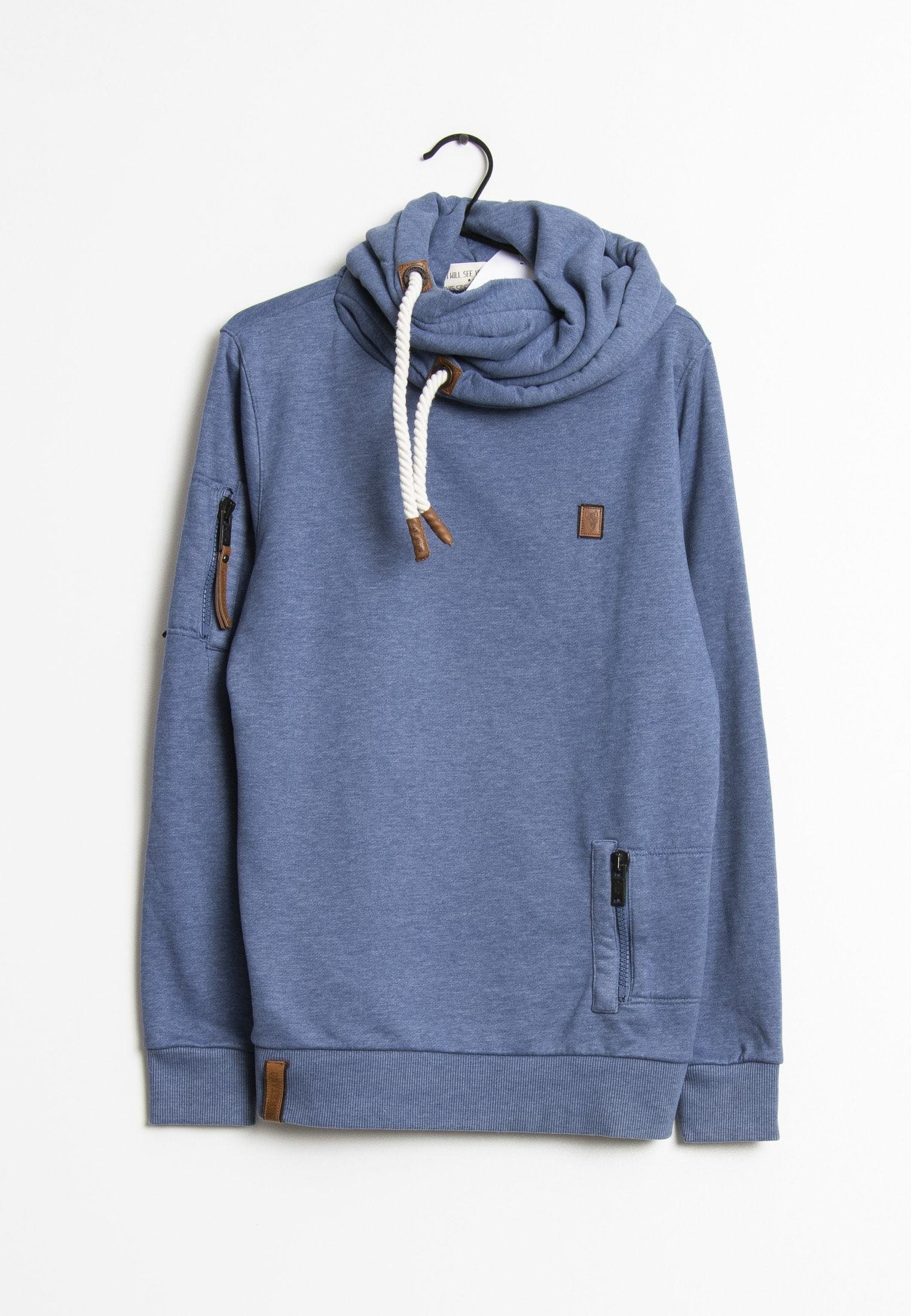 Naketano Jersey con capucha - blue/azul - Zalando.es