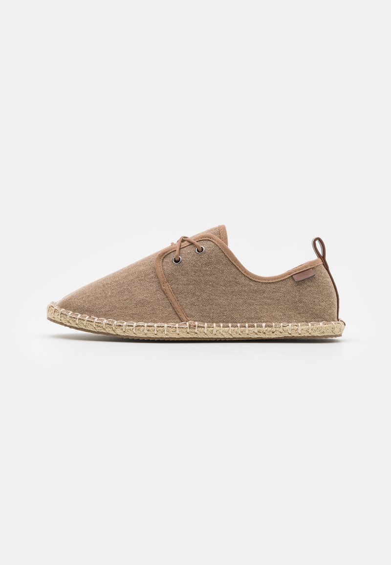 Pier One Chaussures à lacets beige ZALANDO.FR