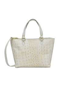 Unausgewählt, croco embossed cream gold