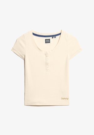 Superdry & Co, SHORT SLEEVE - T-shirt basic - turtledove cream