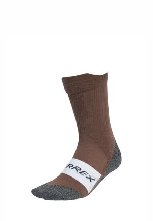Adidas Terrex MERI - Sports socks - earth strata