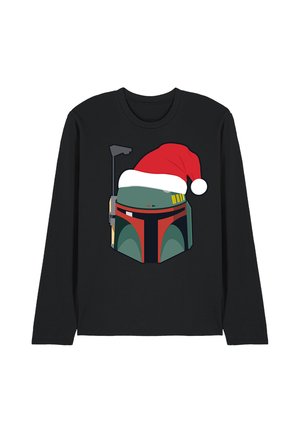 Star Wars, STAR WARS BOBA FETT CHRISTMAS SANTA HAT - Long sleeved top - black