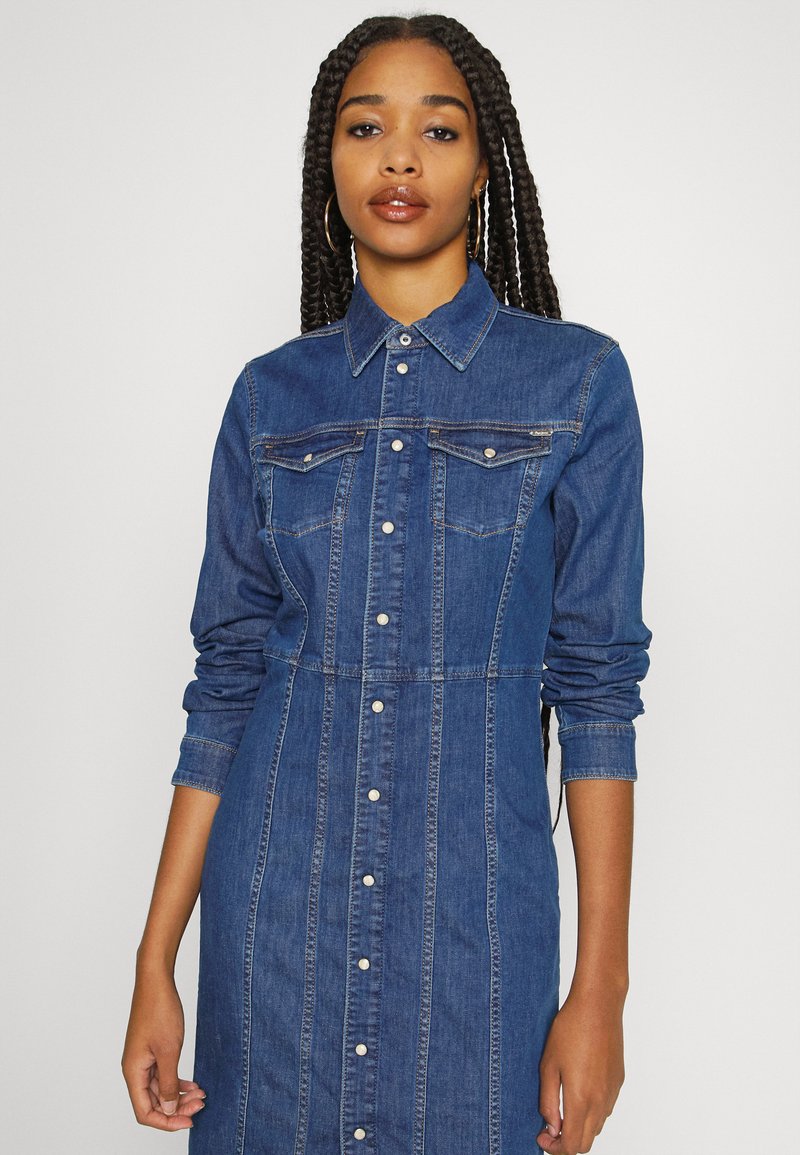 Jeans CLAIRE OCEAN - Vestido vaquero - denim/blue denim - Zalando.es