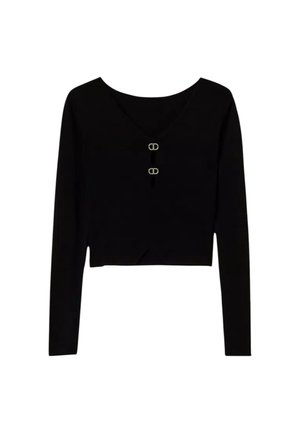 TWINSET, MAGLIA - Camiseta de manga larga - nero