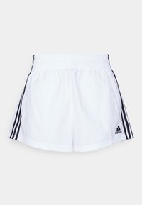 ESSENTIALS STRIPES - Sportovní kraťasy - white/black