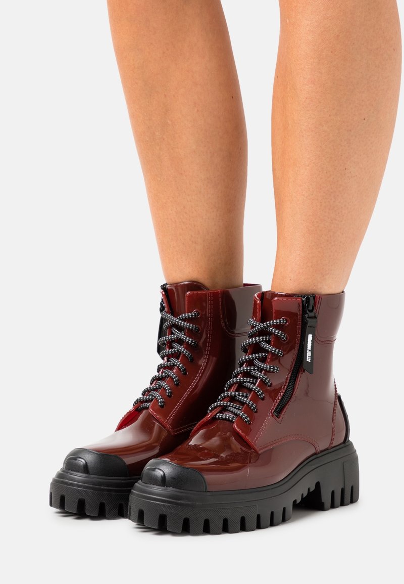 LEMON JELLY Bottes en caoutchouc - dark red