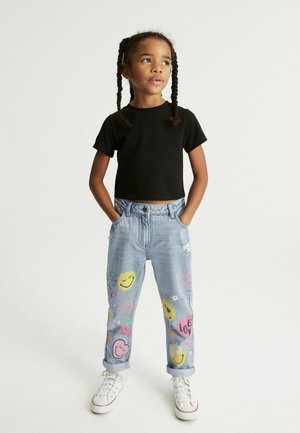 Next SMILEYWORLD  - Jeans a sigaretta - mid blue denim