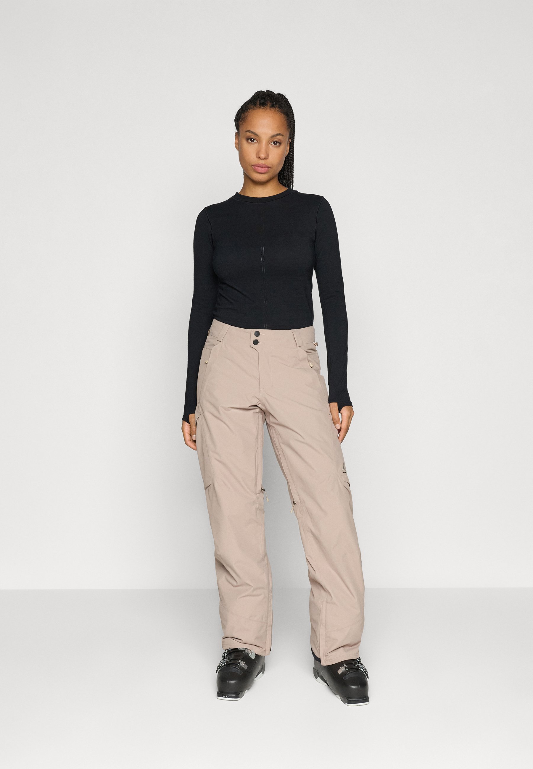 Burton WOMENS RESERVE - Snowboard pants - summit taupe/brown