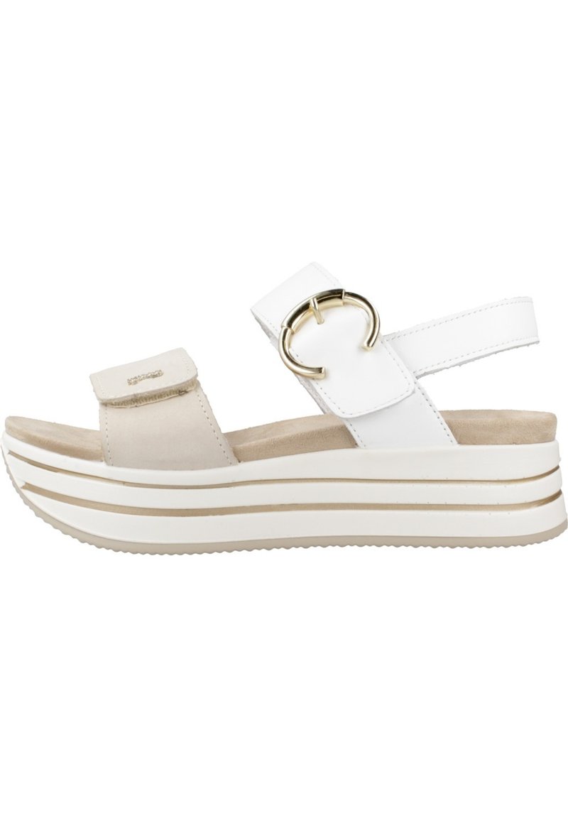 Sandali Con Tacco IGI&CO D.Aisha Donna - In Pella Panna E Platino