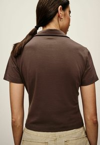 Next REGULAR FIT - Polo - chocolate brown