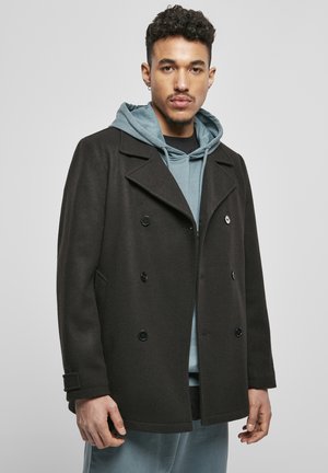 CLASSIC PEA - Short coat - black