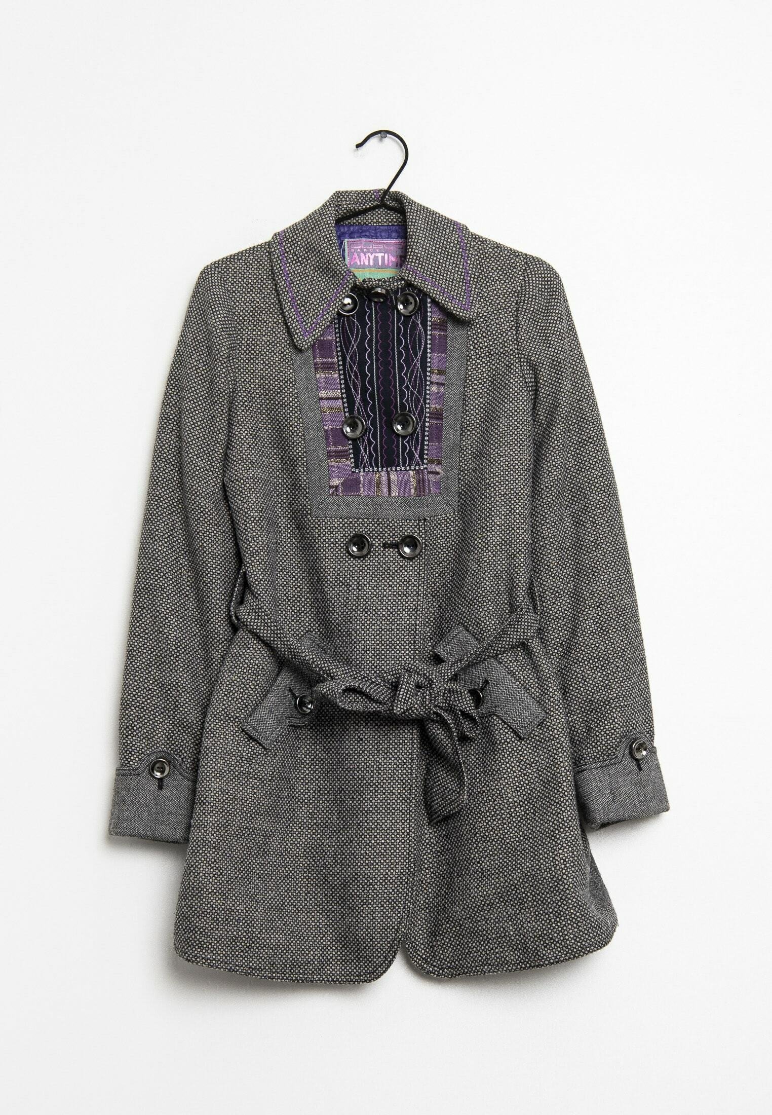 Custo Abrigo clásico grey/gris - (Segunda mano) - Zalando.es