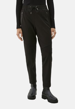 RELAXED MIT VERSTELLBAREM BUND - Pantalon de survêtement - schwarz