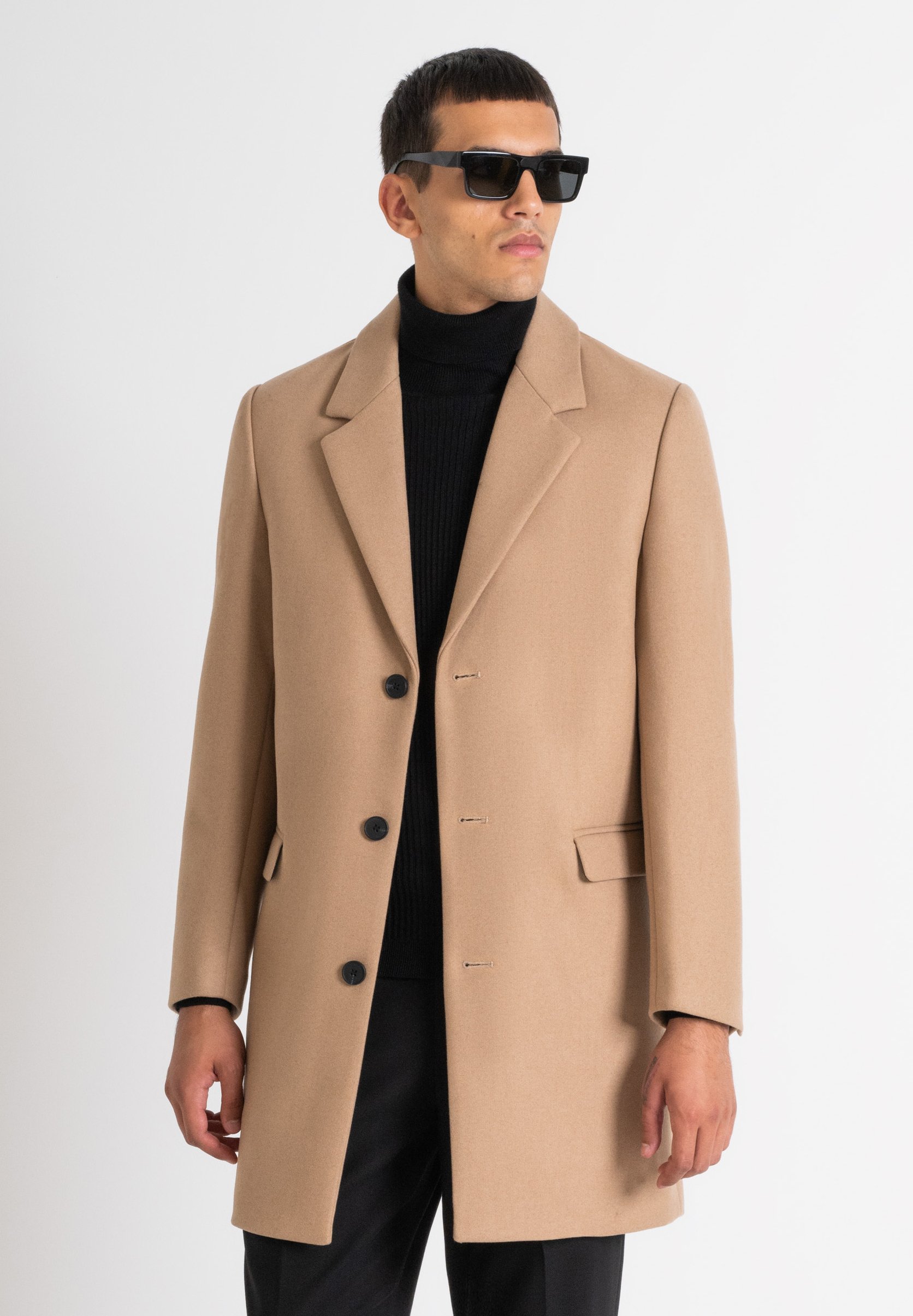 Montgomery Uomo Cappotto Uomo Beige Zara Trench Coat Montgomery