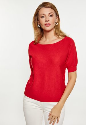 usha T-shirts basic - rot