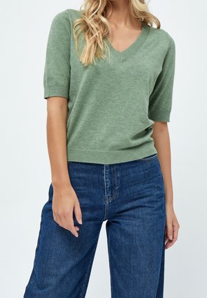 T-shirt basique - mottled green