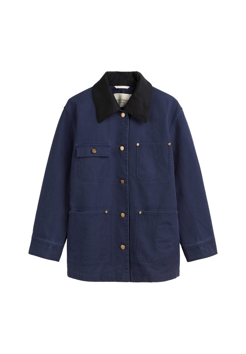 Marc O’Polo Halflange jas donkerblauw
