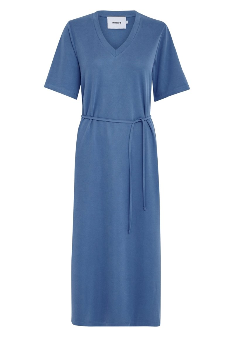 Minus Jurk blauw denim/bluedenim