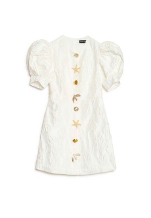 Sister Jane, MILOS BROOCHES MINI DRESS - Robe de jour - cream