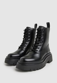 Pepe Jeans Stivaletti stringati - black