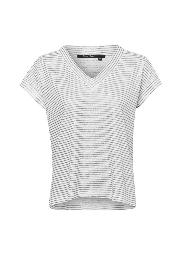 T-Shirt print - silver varied