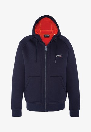 Schott Sweat zippé - marine
