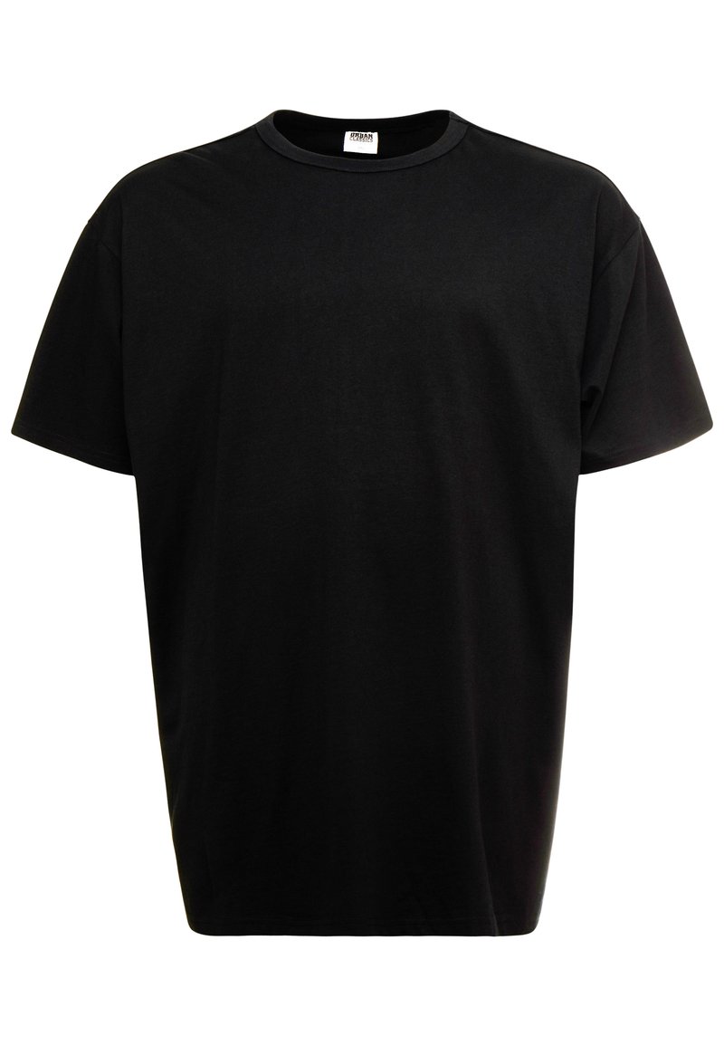 Urban Classics - BASIC TEE PLUS SIZE - Camiseta básica - black, Ampliar