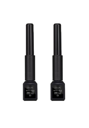 LOT DE 2 - LINER DIP IN INFAILLIBLE - Eyeliner - noir