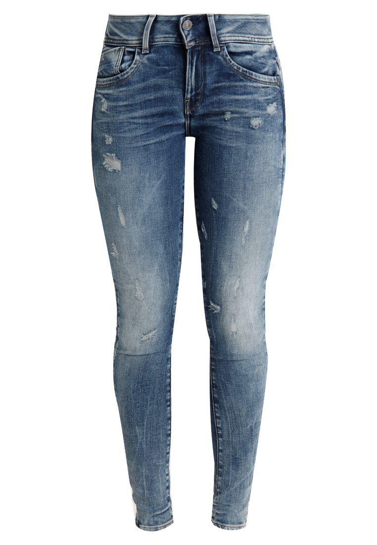 G-Star Jeans Skinny Fit blauw denim/bluedenim