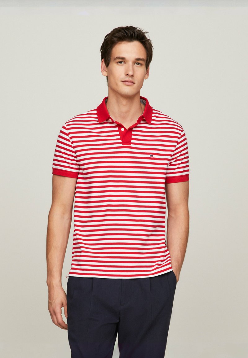 Tommy Hilfiger REGULAR - Polo - primary red white