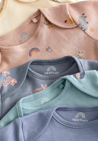 Next SHORT SLEEVE 5 PACK - REGULAR FIT - Bodijs - teal blue