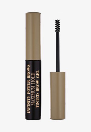 INFINITY POWER BROWS - MAXIMUM HOLD TINTED BROW GEL - Eyebrow gel - blonde