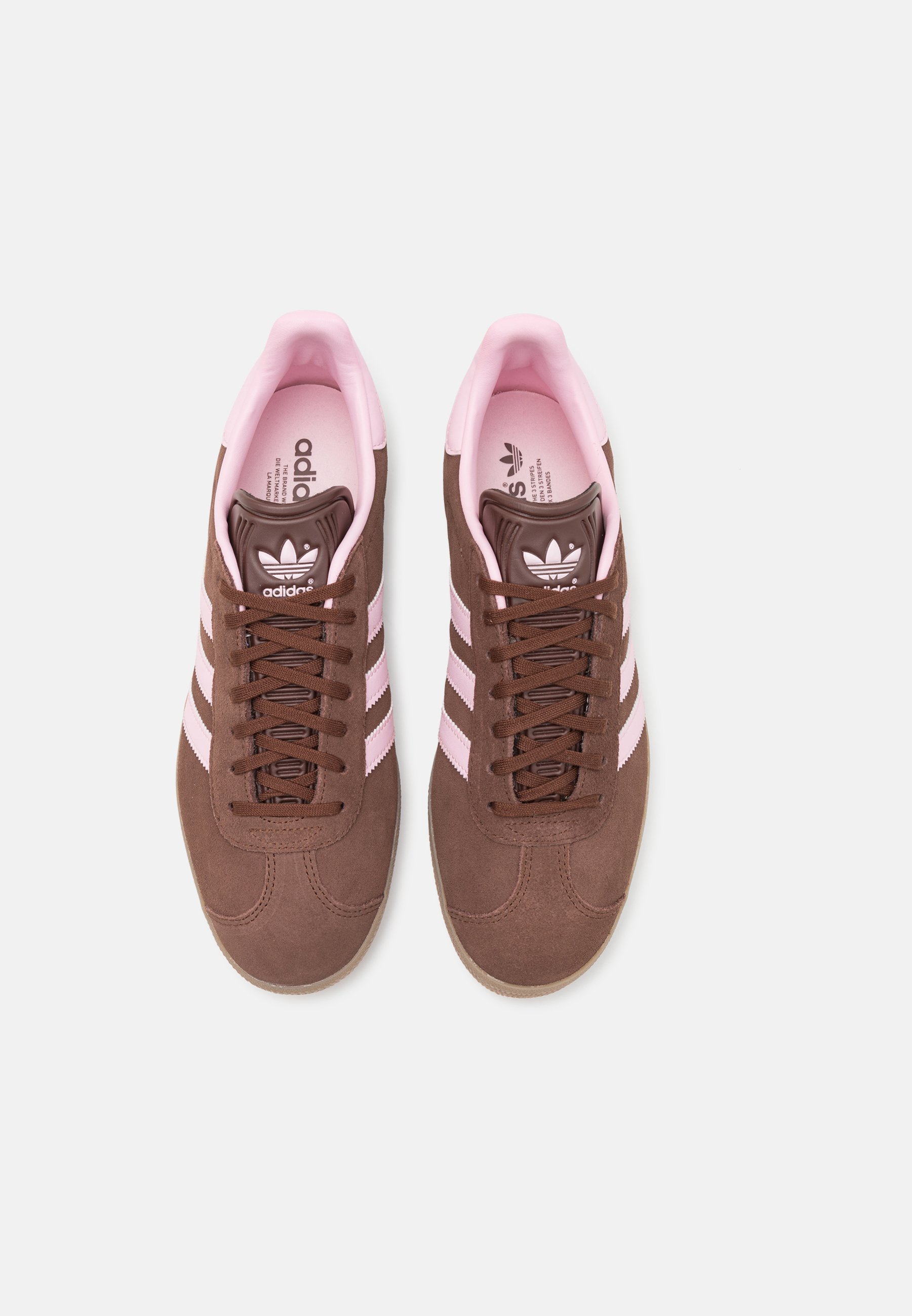 ADIDAS★Originals男女兼用スニーカー Auburn Clear Pink Gum Adidas Gazelle 