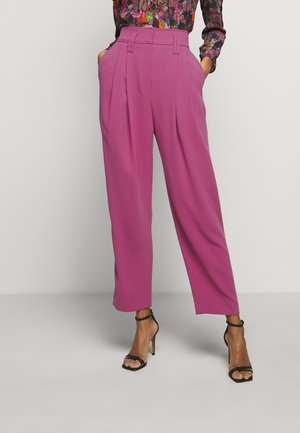 REXO TROUSERS - Stoffhose - framboise