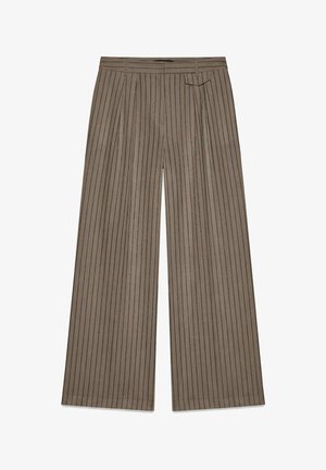 Vero Moda, TROUSERS VMPOLLY MID WAIST TROUSERS - Pantalones - fossil