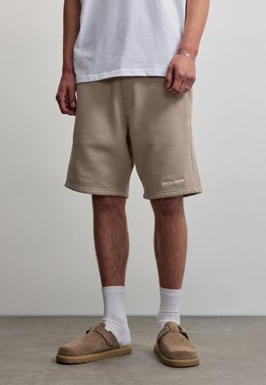 Pegador LOGO HEAVY  - Short - warm taupe cream
