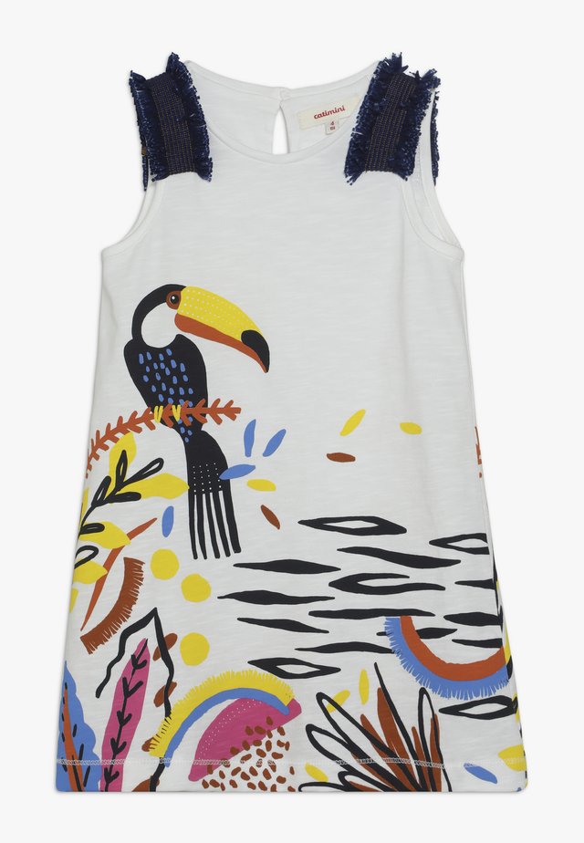 DRESS - Robe en jersey - white