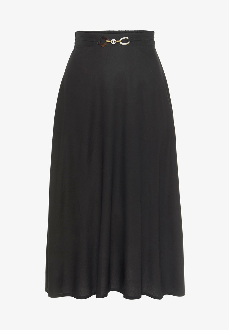 LASCANA ROCK A linjainen Hame Schwarz musta Zalando fi lascana-rock-a-linjainen-hame-schwarz-musta-zalando-fi