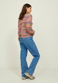 JJXX JXSIMONE SPACE DYE CREW NECK - Maglione - acai