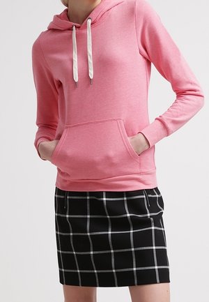 Hoodie - mottled pink