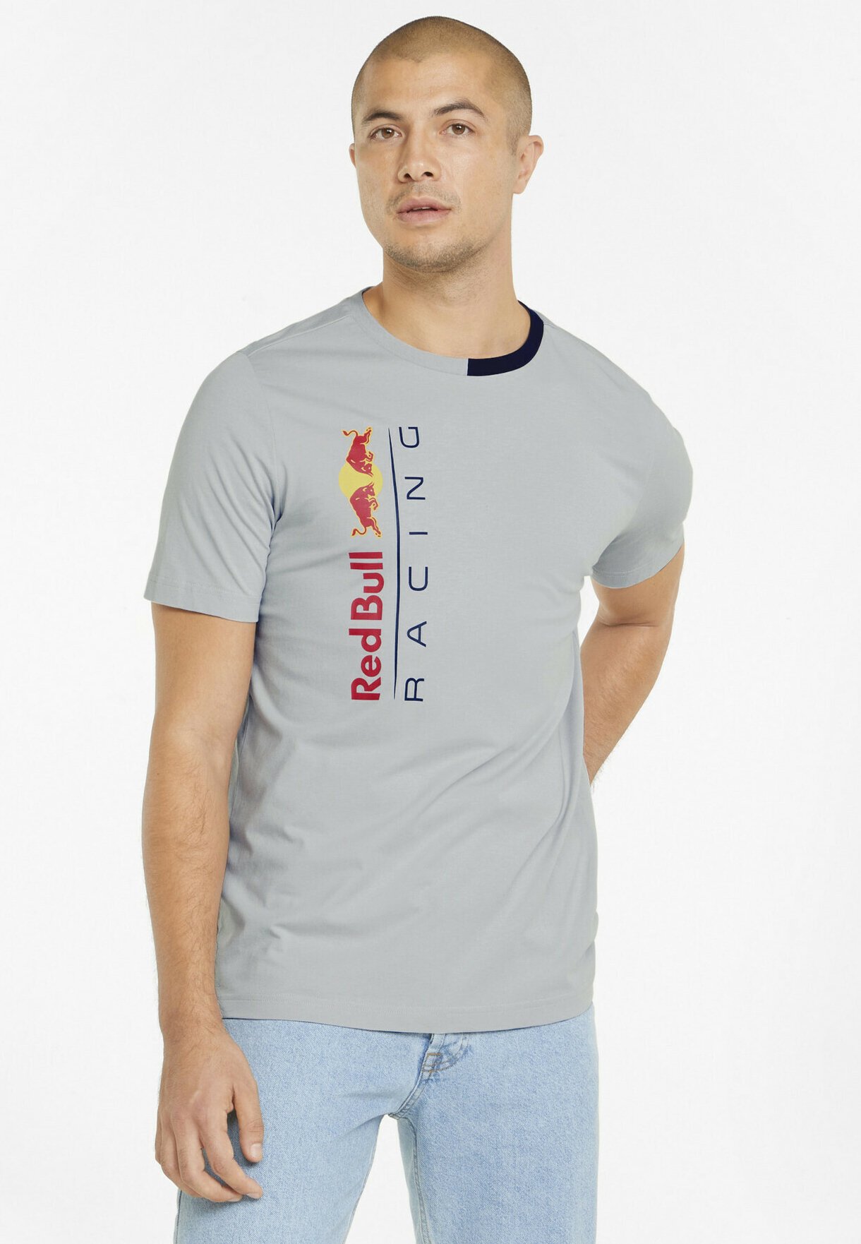 Puma RED BULL RACING BIG LOGO - T-shirt print - high rise/grijs - Zalando.nl