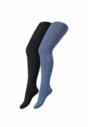 ONLINE CHILDREN 2 PACK - Overkneestrümpfe - gray blue