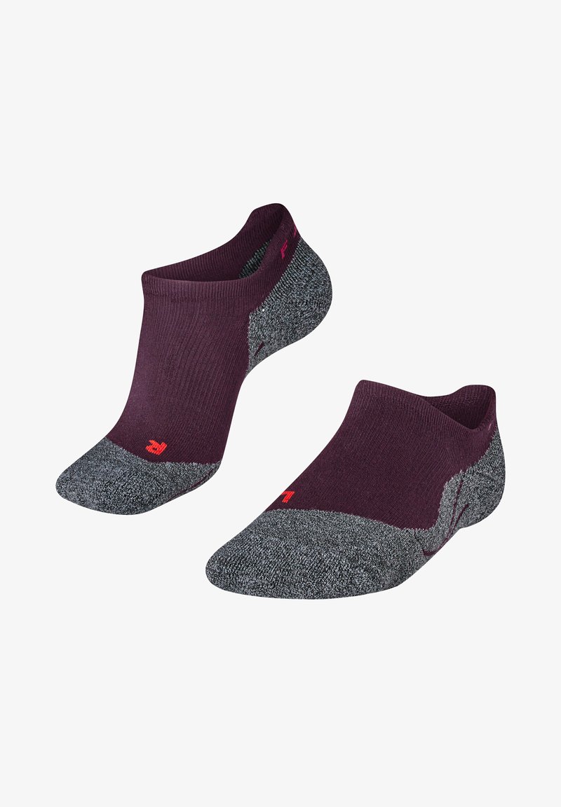 FALKE RU3 INVISIBLE RUNNING EXTRA-STRONG CUSHIONING - Socken - dark mauve