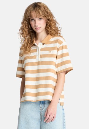 SHORT-SLEEVE  - Polo shirt - light wheat boot yd