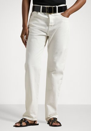 MID RISE RELAXED STRAIGHT JEAN - Sirgete säärtega teksad - vini wash