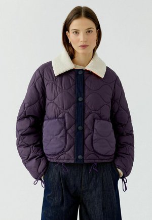 Oui, WENDEJACKE - Winterjacke - dk violett blue