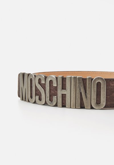 MOSCHINO CINTURA UNISEX - Ceinture - fantasia marrone